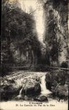 CPA L'Auverne La Cascade du Pas de la Cere 