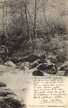 CPA La Foret qui s'endeuille Ruisseau en crue 