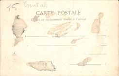 CPA La Foret qui s'endeuille Ruisseau en crue 