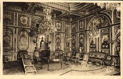 CPA Fontainebleau S et M Le Palais Salle du Conseil 