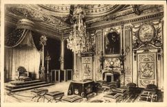 CPA Fontainebleau S et M Le Palais Salle du Trone 