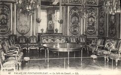 CPA Palais de Fontainebleau La Salle du Conseil 