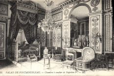 CPA Palais de Fontainebleau Chambre a coucher de Napoleon 