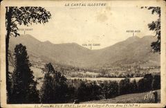 CPA Le Cantal Illustre Route dit Puy Mary 