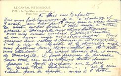 CPA Le Cantal Pittoresque Le Puy Mary vu des Fours de Peyre Arse 