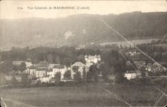CPA Vue Generale de Marmanhac Cantal 
