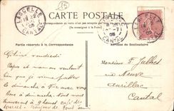 CPA Vue Generale de Marmanhac Cantal 