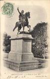 CPA Montpellier La Statue de Louis XIV 