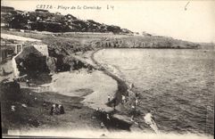 CPA Cette Plage de le Corniche 