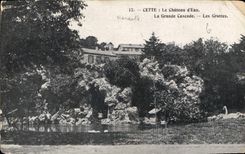 CPA Cette Le Chateau d'Eau La Grande Cascade Les Grottes 