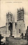 CPA Monepellier Cathedrale Saint Pierre 