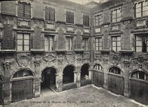 CPA Toulouse Interieur de la Maison de Pierre 
