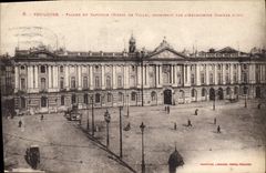 CPA Toulouse Facade du Capitole Hotel de Ville 