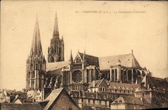 CPA Chartres La Cathedrale 