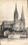 CPA Chartres Les Fleches de la Cathedrale 