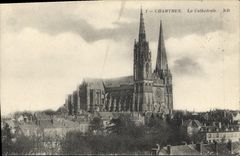 CPA Chartres La Cathedrale 
