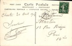 CPA Chartres La Cathedrale 