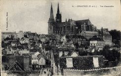 CPA Chartres Vue d'ensemble 