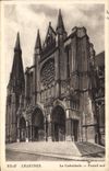 CPA Chartres La Cathedrale Portail sud 