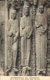 CPA Cathedrale de Chartres roi et Reines de Juda Portail Royal XII siecle 