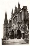 CPA Chartres la Cathedrale le Portail Sud et la vieille Tour 