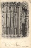 CPA Cathedrale de Chartres Pilastres du Portail Royal 