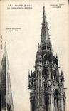 CPA Chartres E et L les Clochers de la Cathedrale 