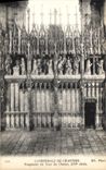 CPA Cathedrale de Chartres Fragment du Tour du Choeur XVI siecle 