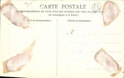 CPA Chartres Cathedrale Fragment du Portail Sud 