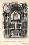 CPA Cathedrale de Chartres la Vierge du Pilier 