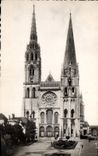 CPA Chartres Eure et Loir la Cathedrale 