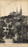 CPA Chartres vue sur l'Eure prise du Pont Neuf 