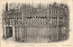 CPA Cathedrale de Chartres le Tour du Choeur XVI siecle 