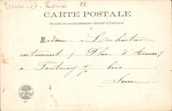 CPA Janville la Chapelle 