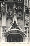 CPA Cathedrale de Chartres Petite Porte de la Cloture du Choeur Couronnement XVI S 
