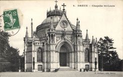 CPA Dreux Chapelle St Louis 