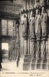 CPA Chartres la cathedrale Portail Sud detail 