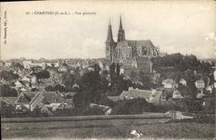 CPA Chartres E et L vue generale 