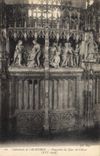 CPA Cathedrale de Chartres Fragment du Tour du Choeur XVI siecle 