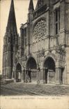 CPA Cathedrale de Chartres Portail Sud 