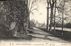 CPA Chateau de Maintenon vue prise du Parc 