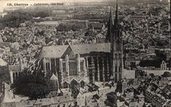 CPA Chartres Cathedrale cote Nord 