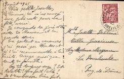 CPA Cathedrale de Chartres La Vierge du Pilier 