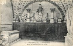 CPA Chartres E et L La Cathedrale Restes de l'Ancien Jube XIII siecle 