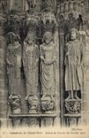 CPA Cathedrale de Chartres Detail du Porche du Portail nord 