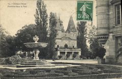 CPA Chateau d'Anet Fontaine dans le Parc 