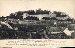 CPA Dreux E et L Remparts de l'Ancien Chateau 