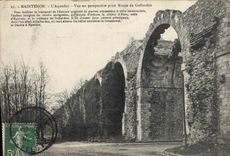 CPA Maintenon L'Aqueduc Vue en perspective prise Route de Gallardon 