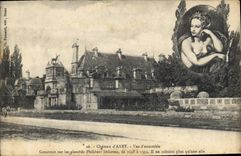 CPA Chateau d'Anet vue d'ensemble 