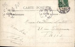 CPA Chateau d'Anet La Chambre de Diane